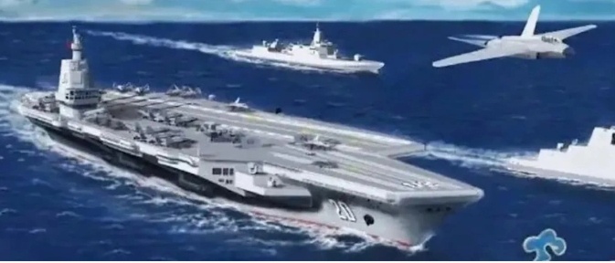 Trung Quốc có thể đang lắp lò phản ứng hạt nhân cho tàu sân bay