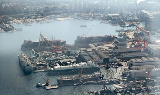 Trung Quốc có thể đang lắp lò phản ứng hạt nhân cho tàu sân bay