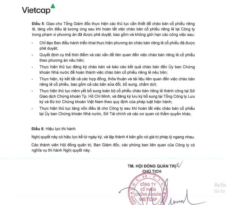 Gần 70 NĐT đăng ký mua cổ phiếu Vietcap, xuất hiện nhiều tổ chức ngoại tên tuổi