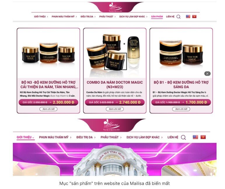 Mailisa có động thái lạ giữa lùm xùm nguồn gốc - chất lượng mỹ phẩm Doctor Magic