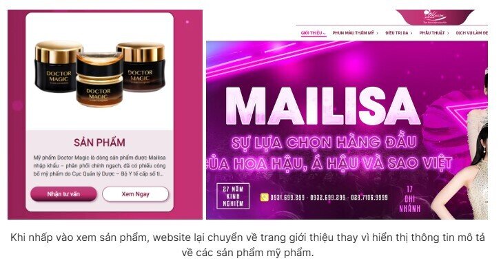 Mailisa có động thái lạ giữa lùm xùm nguồn gốc - chất lượng mỹ phẩm Doctor Magic