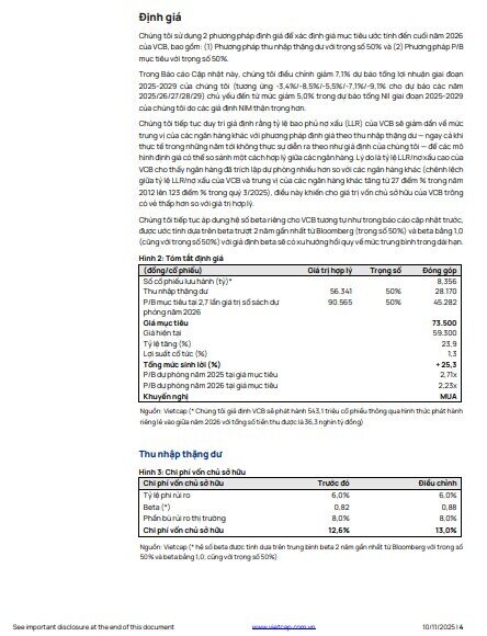 2 mã ngân hàng được khuyến nghị mua, tiềm năng tăng giá gần 37%