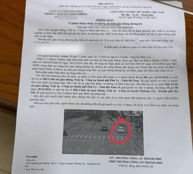 Phạt nguội oan: Cục CSGT nói gì về 3 ô tô cùng biển số ở Hà Nội?