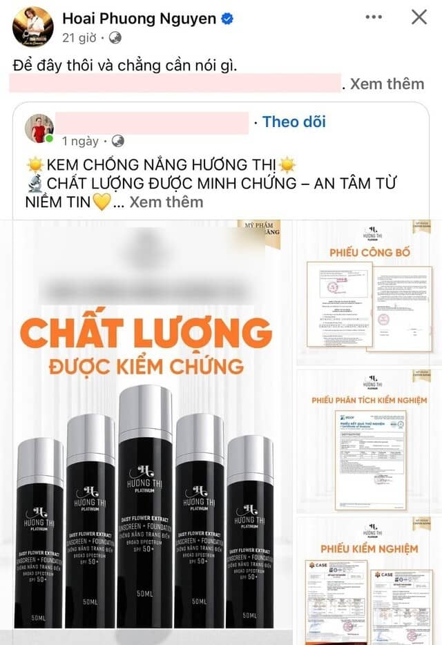 Mỹ phẩm Hương Thị bị soi, Việt Hương thẳng thừng: “Em không có cửa”