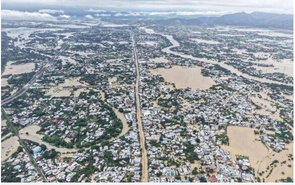 Khánh Hòa lũ vượt kỷ lục 39 năm