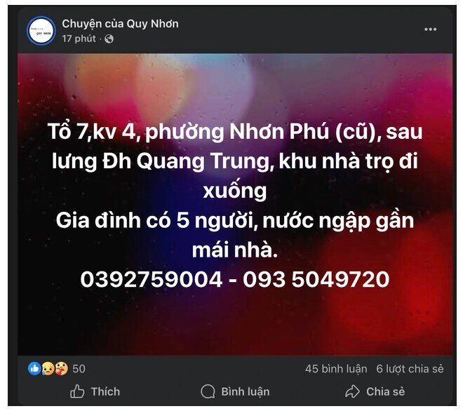 Quy Nhơn “vỡ trận” vì ngập lịch sử: MXH đỏ rực vì các lời kêu cứu