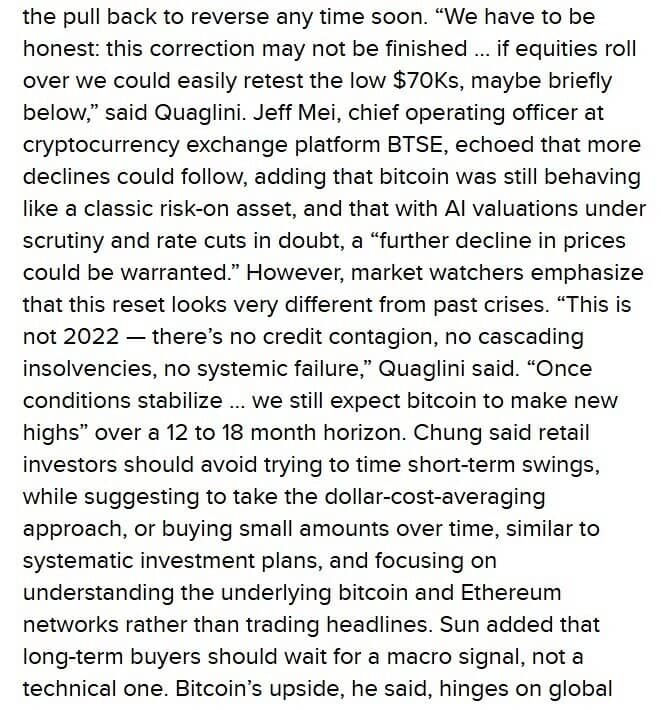 Điều gì khiến giá Bitcoin giảm liên tục từ đầu tháng 10?