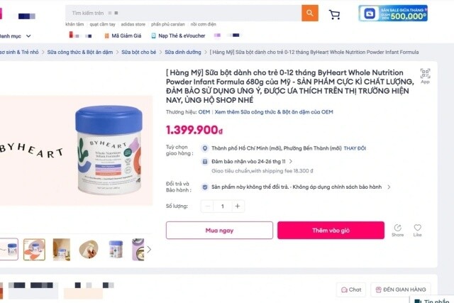 Phát hiện sữa nghi nhiễm khuẩn vẫn bán công khai online: Bộ Y tế ra lệnh "gỡ khẩn" để bảo vệ trẻ sơ sinh