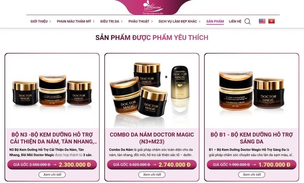 Mailisa vẫn ngang nhiên bán hàng?