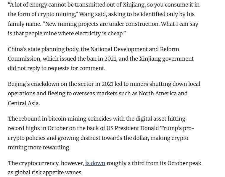 Trung Quốc “tái khai thác” Bitcoin sau 4 năm bị cấm