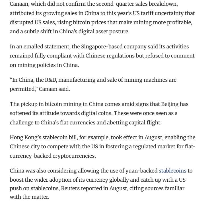 Trung Quốc “tái khai thác” Bitcoin sau 4 năm bị cấm