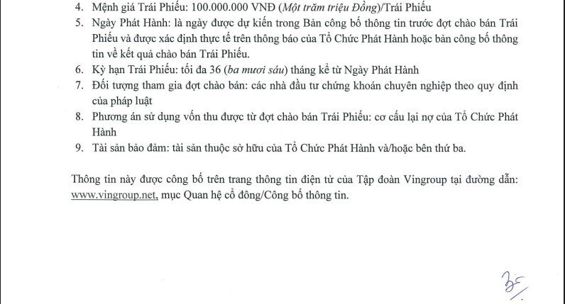 Vingroup chốt phương án phát hành 1.000 tỷ đồng trái phiếu riêng lẻ để cơ cấu nợ