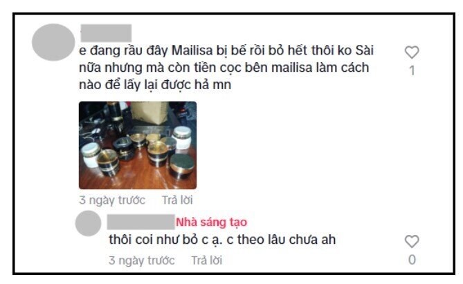 Người tiêu dùng “méo mặt” sau khi mỹ phẩm Mailisa bị tuýt còi