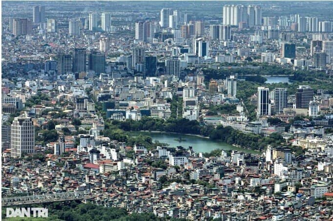 Giá đất Hà Nội chạm mốc 700 triệu đồng/m²