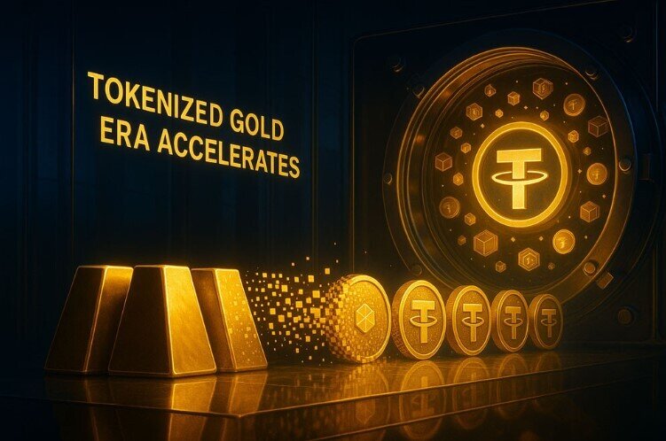 “Người khổng lồ” Tether tiếp sức, vàng hướng tới đỉnh lịch sử