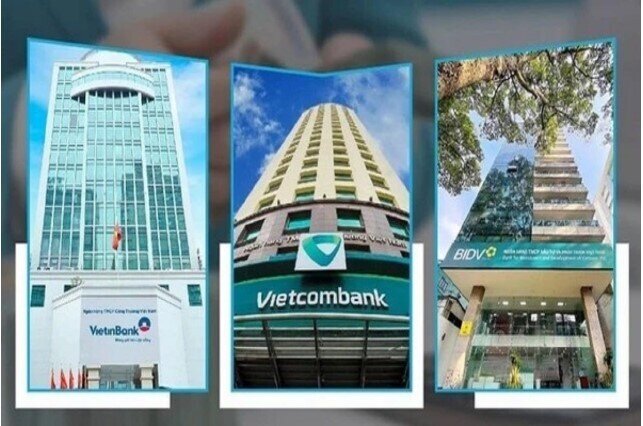 Khối ngoại tăng ở Vietinbank, giảm tại BIDV và Vietcombank