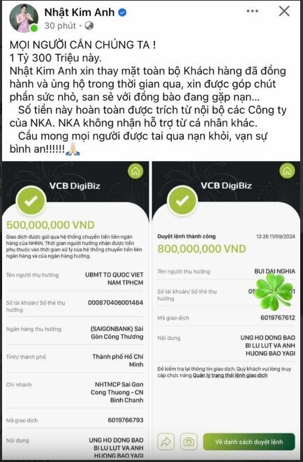 Facebook tick xanh Nhật Kim Anh đáp trả cộng đồng mạng