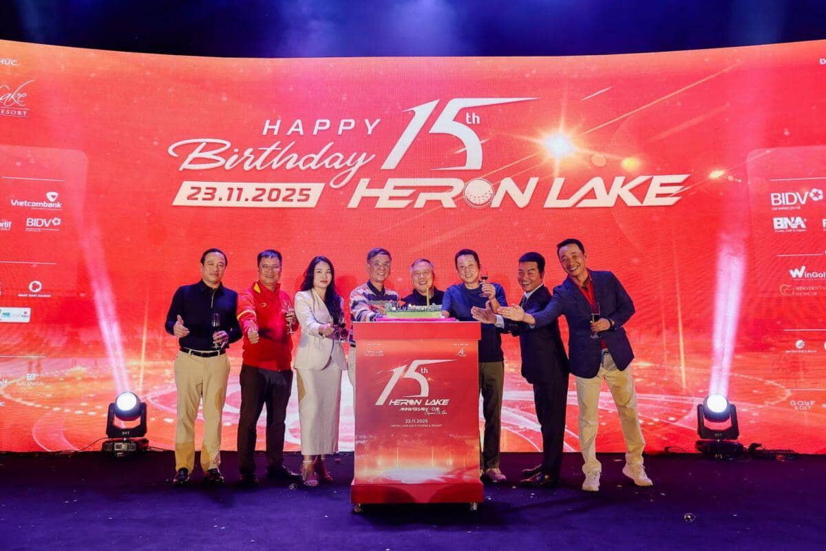 Trọn vẹn cảm xúc, đầy tự hào và hứng khởi tại giải 15th Heron Lake Anniversary - Cup