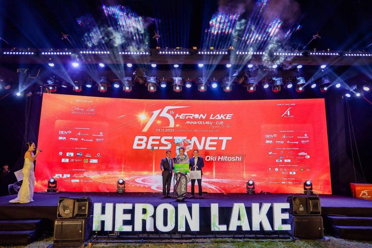 Trọn vẹn cảm xúc, đầy tự hào và hứng khởi tại giải 15th Heron Lake Anniversary - Cup