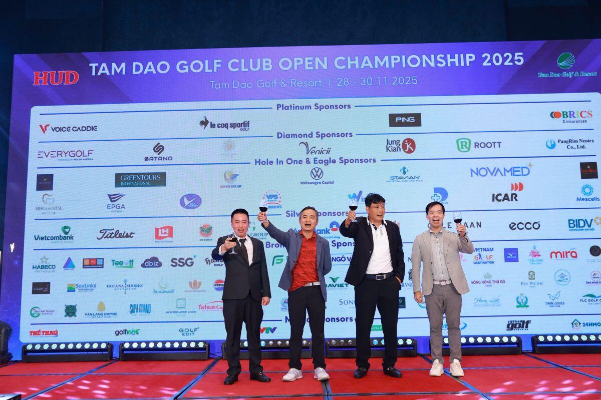 Hơn 700 golfer tranh tài ấn tượng và cảm xúc tại giải Tam Dao Golf Club Open Championship 2025