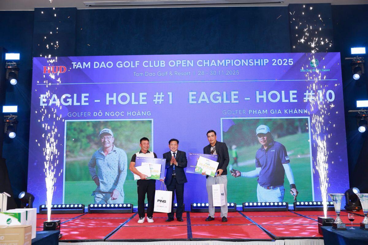 Hơn 700 golfer tranh tài ấn tượng và cảm xúc tại giải Tam Dao Golf Club Open Championship 2025