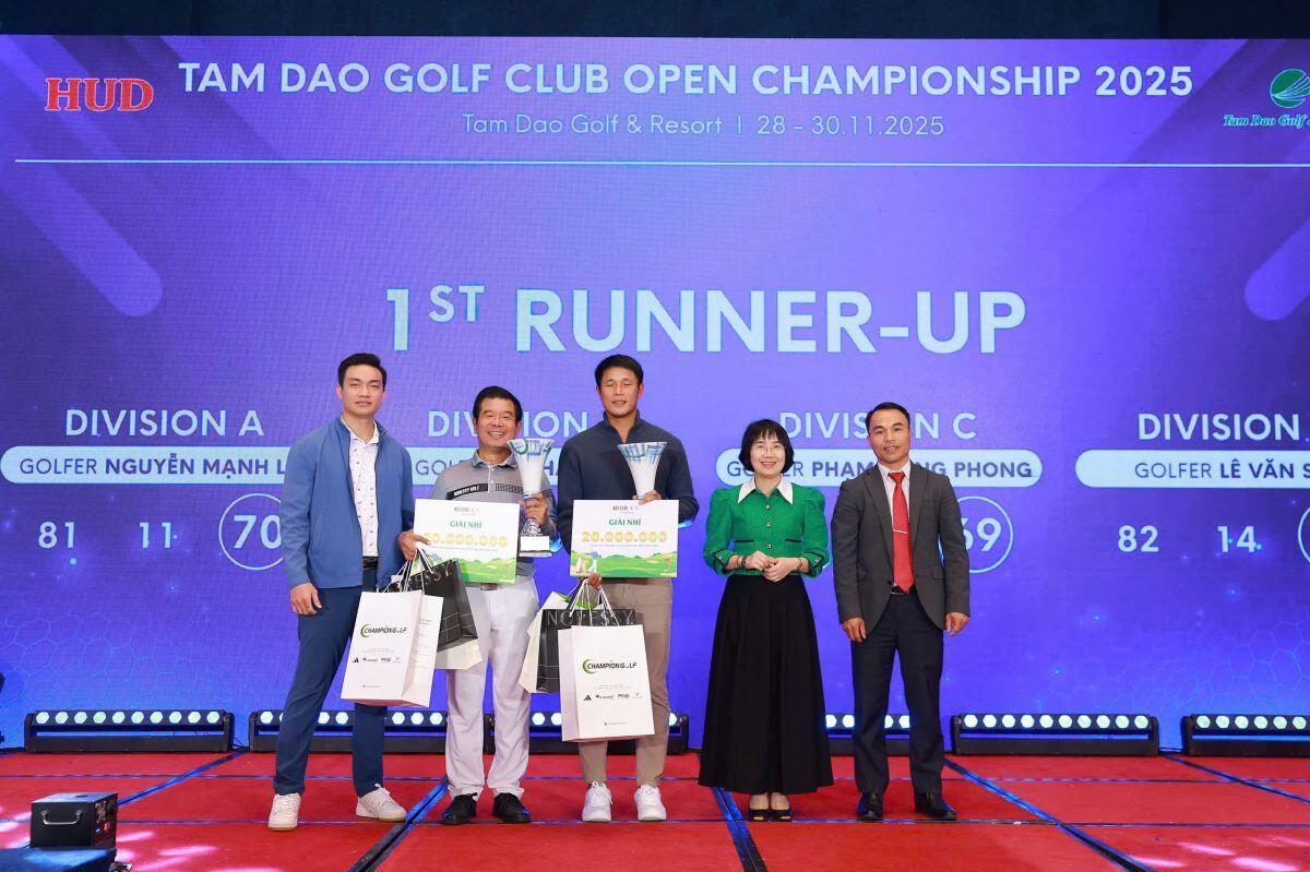 Hơn 700 golfer tranh tài ấn tượng và cảm xúc tại giải Tam Dao Golf Club Open Championship 2025