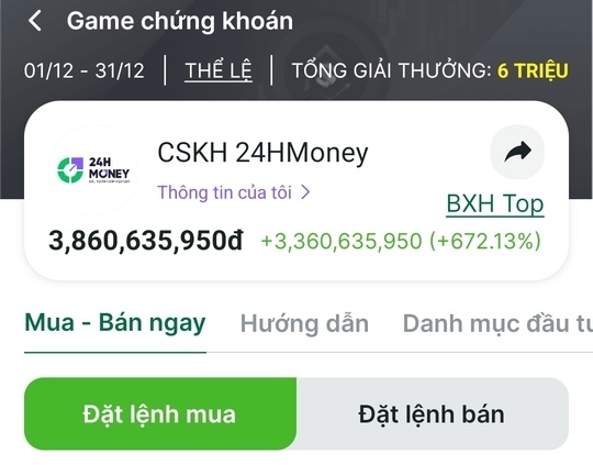 24HMONEY chính thức mở sân: Săn tìm 'cao thủ' chứng khoán – ghi danh người thắng cuộc năm 2025!