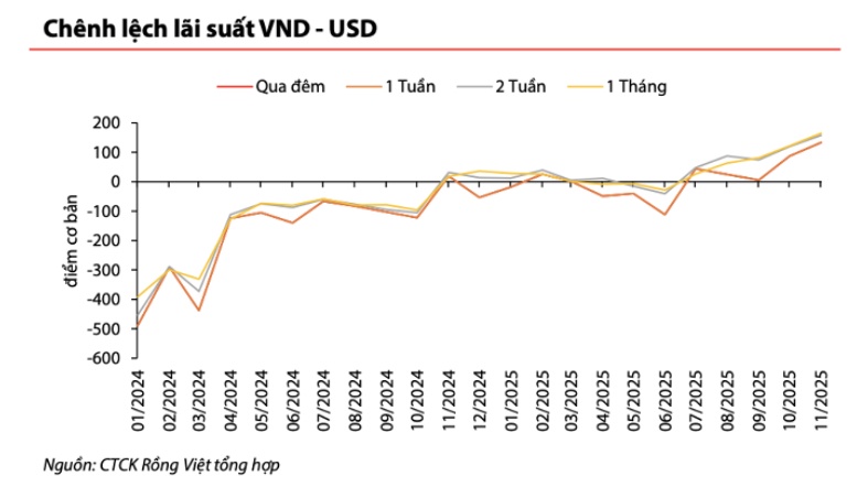 VDSC: Chênh lệch tỷ giá chính thức và chợ đen vẫn cao phản ánh khả năng mất giá của VND