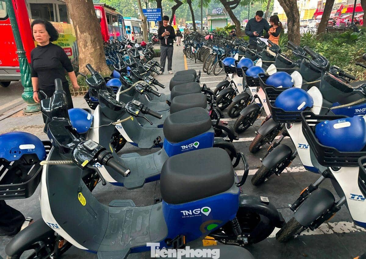 Xe đạp điện công cộng lần đầu có mặt tại Hà Nội: Pin tháo rời, chạy 90 km mỗi lần sạc
