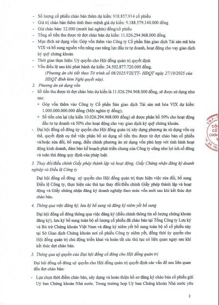 Chứng khoán VIX bất ngờ điều chỉnh tăng chỉ tiêu lợi nhuận lên 5.200 tỷ đồng