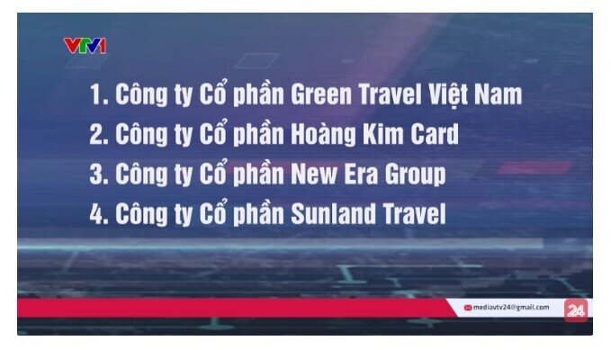 Điểm mặt 12 công ty du lịch bị tố lừa đảo hàng trăm khách hàng