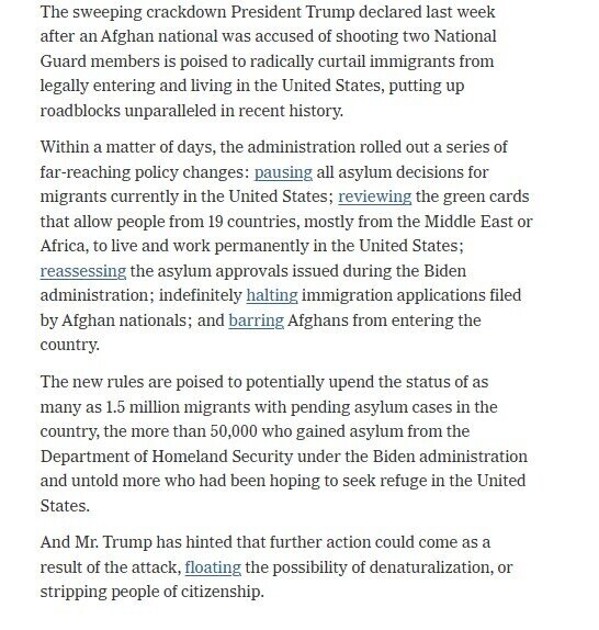 19 quốc gia Mỹ tạm dừng nhập cư