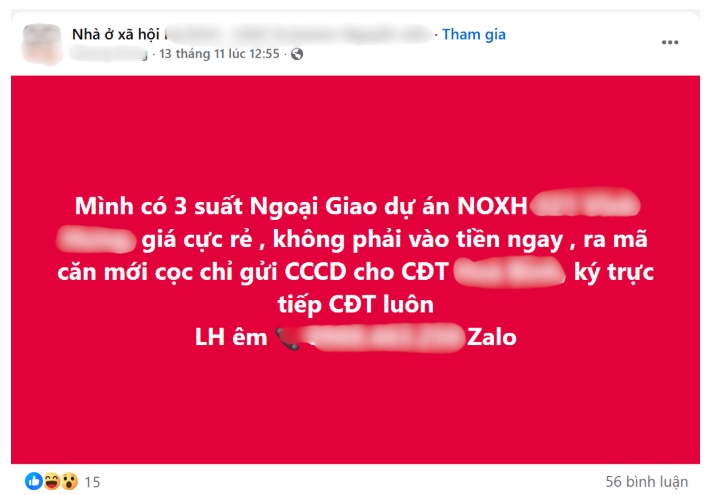 Công an Hà Nội phát cảnh báo khẩn: Lừa đảo “suất ngoại giao”, “suất nội bộ” NƠXH lan rộng