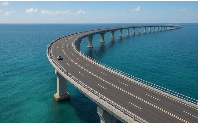 Vingroup đề xuất siêu cầu vượt biển Cần Giờ – Vũng Tàu: Đi 10 phút là tới!