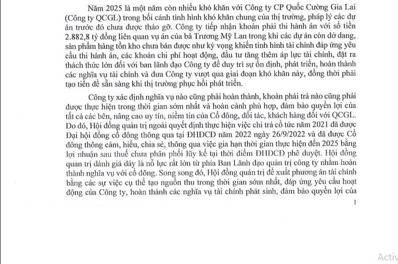 QCG muốn bán công ty con để trả nợ, bà Trương Mỹ Lan sắp nhận thêm nghìn tỷ đồng