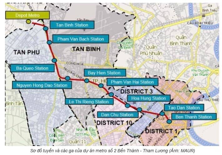 Đèo Cả, Hòa Phát, THACO rục rịch cho dự án metro trọng điểm TP.HCM
