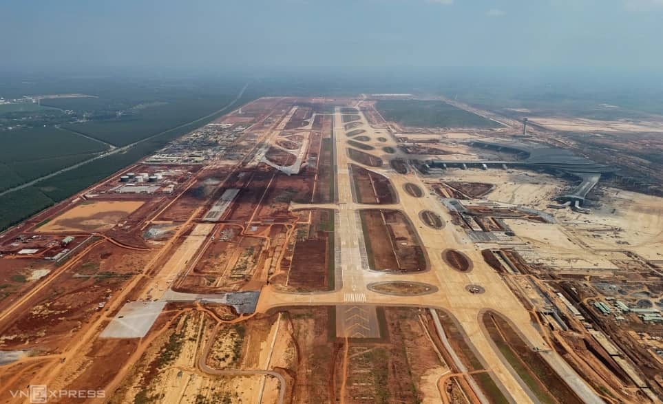 Nhiều hạng mục tại sân bay Long Thành lộ diện