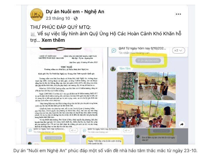 Người phụ trách dự án Nuôi em Nghệ An "mất liên lạc", luật sư nói về dấu hiệu vi phạm