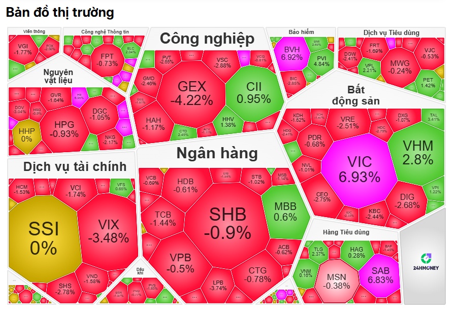 VN-Index nối dài chuỗi 9 phiên tăng, nhưng danh mục NĐT vẫn nằm đáy