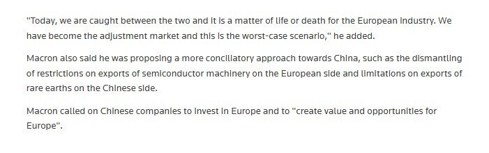 Ông Macron dọa đánh thuế quan kiểu Mỹ khi thăm Trung Quốc