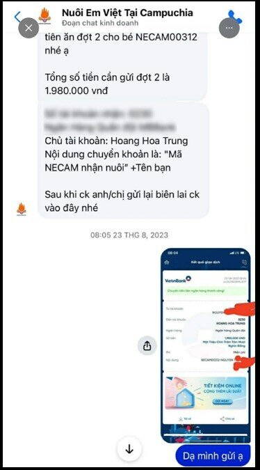 Dự án Nuôi Em Việt Nam hết mã, người ủng hộ được khuyên hỗ trợ trẻ em Campuchia