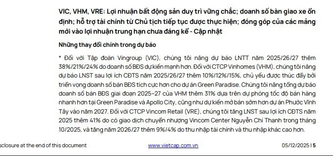 Cổ phiếu họ Vin tăng sốc, Vietcap lại đưa nhận định khiến giới đầu tư “đứng hình”