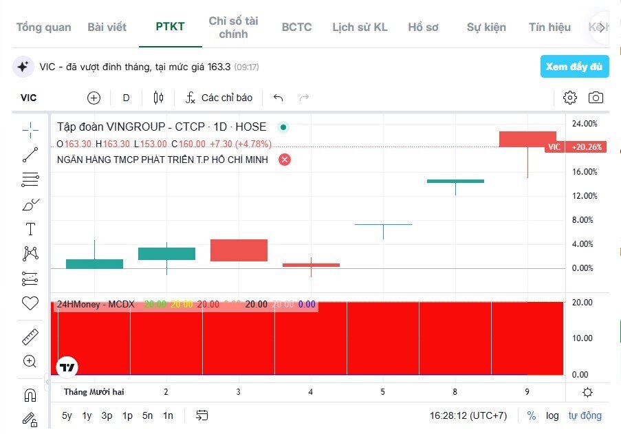 Bí mật phía sau đà tăng “không ngừng” của cổ phiếu VIC