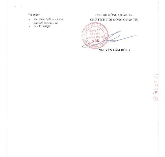 5 cá nhân dự kiến mua gần 162 triệu cổ phiếu riêng lẻ của Chứng khoán VPS