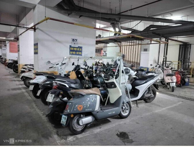 Chung cư dè chừng xe điện vì rủi ro cháy nổ