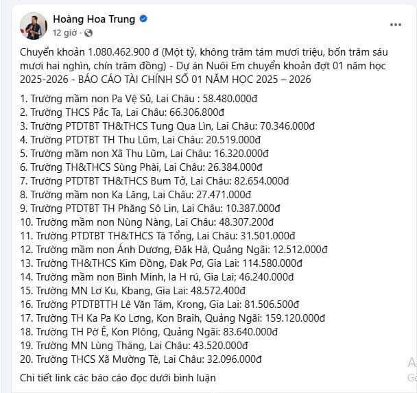 Chủ Nuôi Em chính thức công bố BCTC từ năm 2019