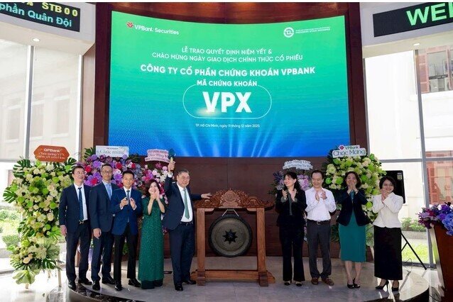 Cổ phiếu VPX chính thức giao dịch trên HoSE