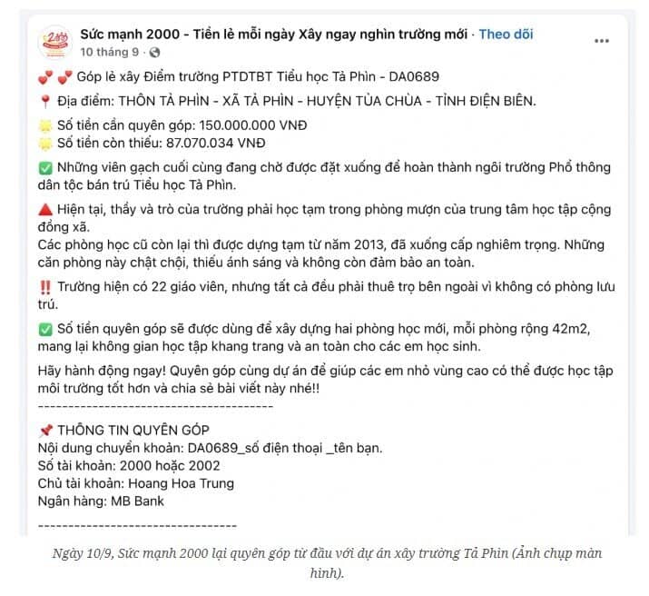 Trường học mới xây xong 1 ngày, dự án đã “kêu tiền” thêm