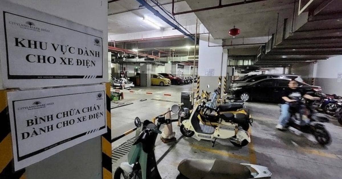 Sắp có quy chuẩn về trạm sạc xe điện trong chung cư