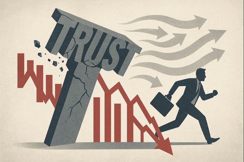 BCTC “đẹp như mơ”, cổ phiếu sụp như domino: Khi niềm tin thị trường trả giá đắt